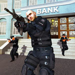NY Police Battle Bank Robbery Gangster Crime for Android