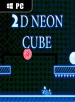 2D Neon Cube