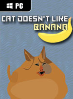 Cat doesn't like banana