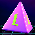 Lexatetrahedra: 3D Word Game for iOS