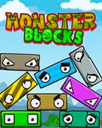 Monster Blocks: Get 9 Puzzle