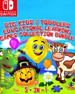 BIG Kids & Toddlers Educational Learning Games Collection Bundle 5-in-1