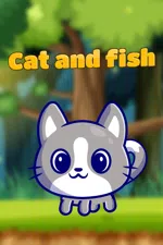 Cat and fish