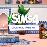 The Sims 4 Courtyard Oasis Kit
