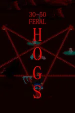30-50 Feral Hogs