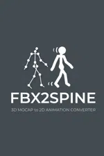 FBX2SPINE - 3D Mocap to 2D Animation Transfer Tool