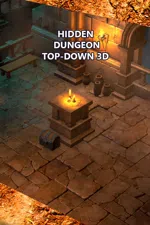 Hidden Dungeon Top-Down 3D