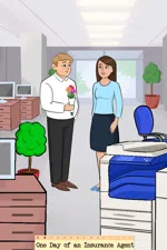 One Day of an Insurance Agent