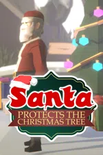 Santa Protects the Christmas Tree