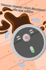 Vacuum cleaner robot simulator: pile sos edition