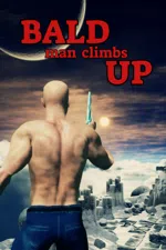 Bald Man Climbs Up