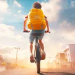 Bike Courier: Bistro Express Delivery