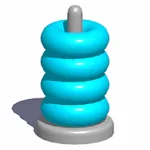 Sort Hoop Stack Color 3D