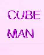 Cube Man and the battle against weird purple things