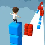 Cube Stacker Surfer 3D - Run Free Cube Jumper Game
