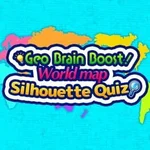 Geo Brain Boost! World Map Silhouette Quiz