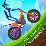 Hill Climb on a Motorcycle