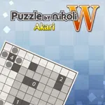 Puzzle by Nikoli W Akari
