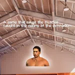 A game that saves the muscles caught in the ceiling of the gymnasium