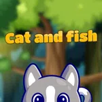 Cat and fish