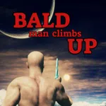 Bald Man Climbs Up