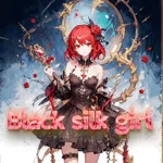 Black silk girl