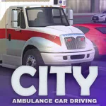 City Ambulance Car Driving