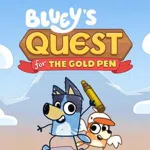 Bluey's Quest for the Gold Pen