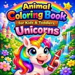 Animal Coloring Book for Kids & Toddlers: Unicorns
