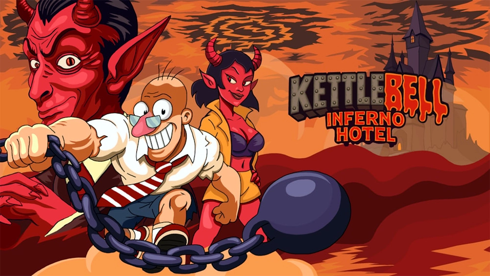 Kettlebell: Inferno Hotel Announced as 90s-Inspired 2D Platformer for PC and Consoles