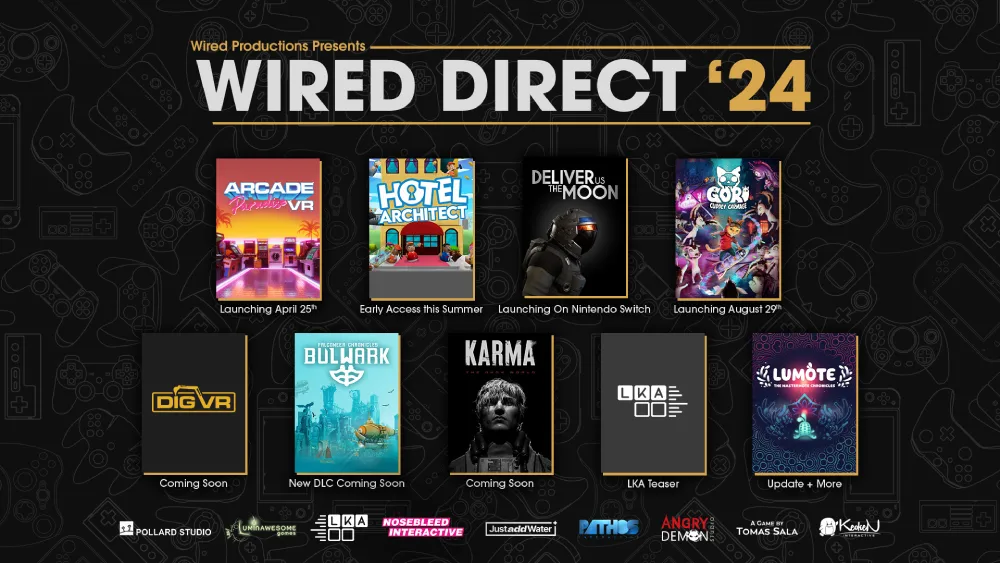 ICYMI: 8 Indie Games Showcased at Wired Direct '24 