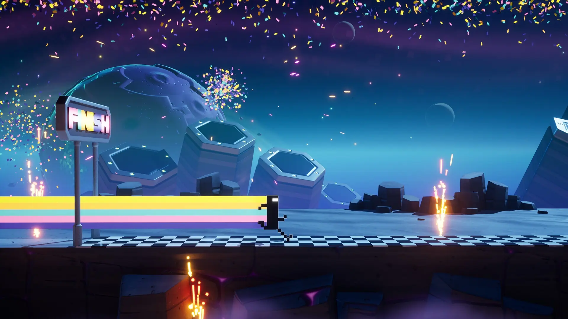 Rhythm Platformer 'BIT.TRIP RERUNNER' Now Available on PlayStation 5
