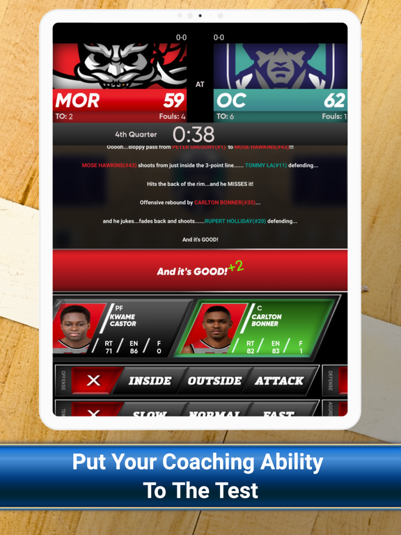 Geeked-Out Basketball Sim Game