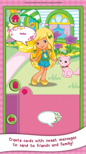 Strawberry Shortcake Card Maker Dress Up