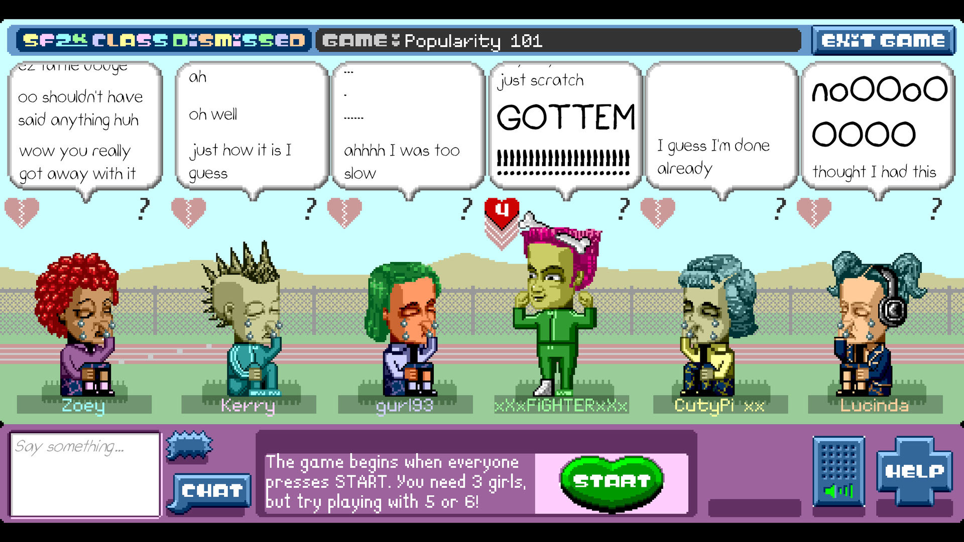 SF2K: Class Dismissed