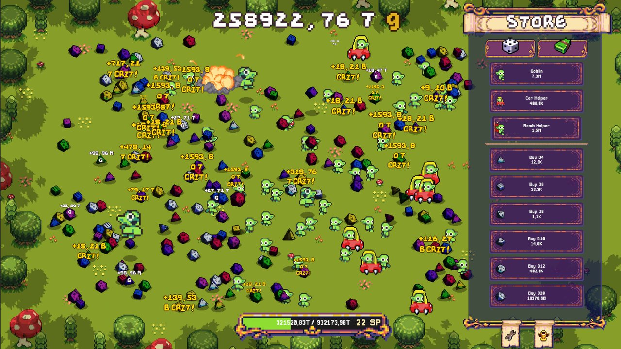 Dice Goblins Clicker