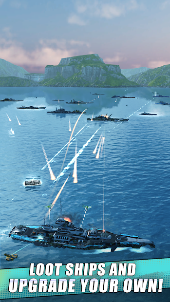 Idle Fleet: Warship Shooter