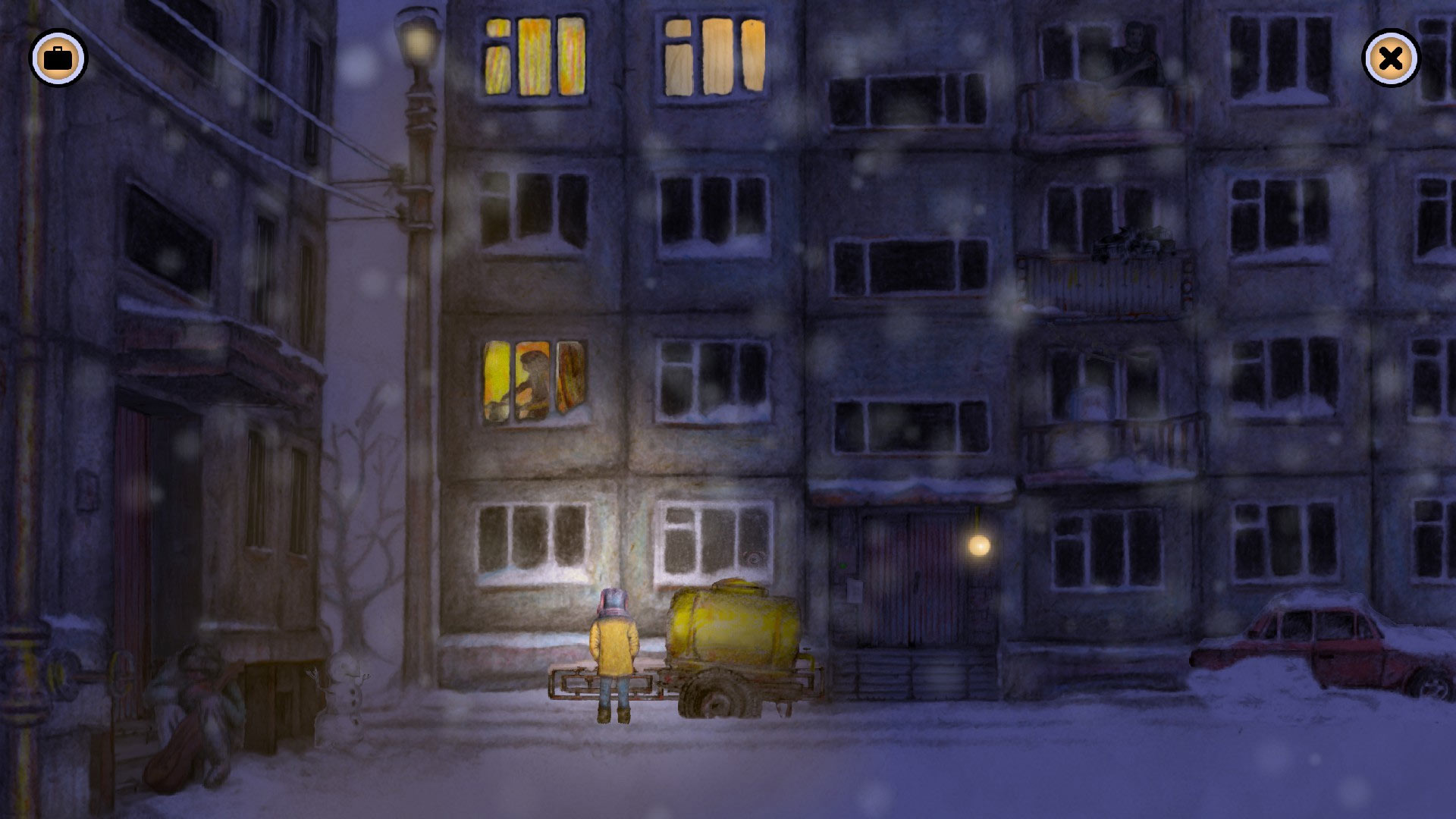 Alexey's Winter: Night adventure