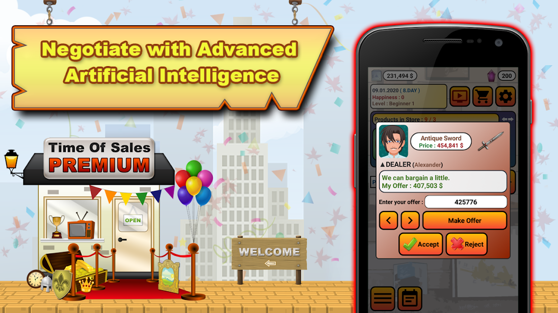 Time of Sales PREMIUM