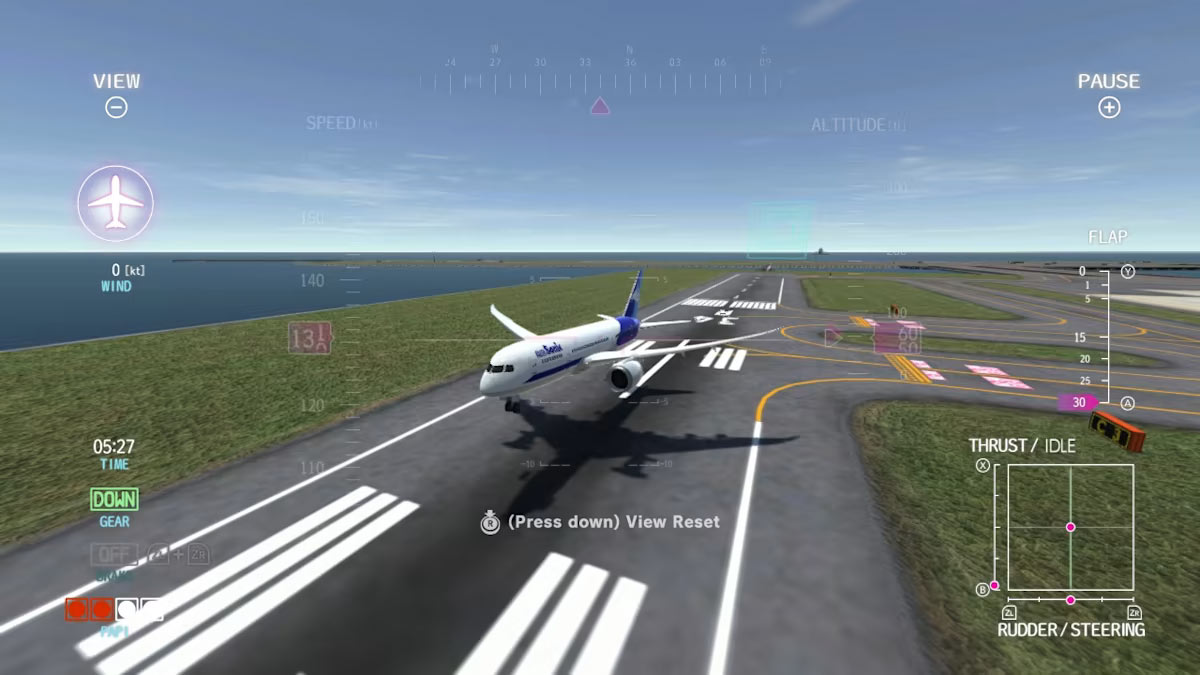 LANDING HERO Haneda×787