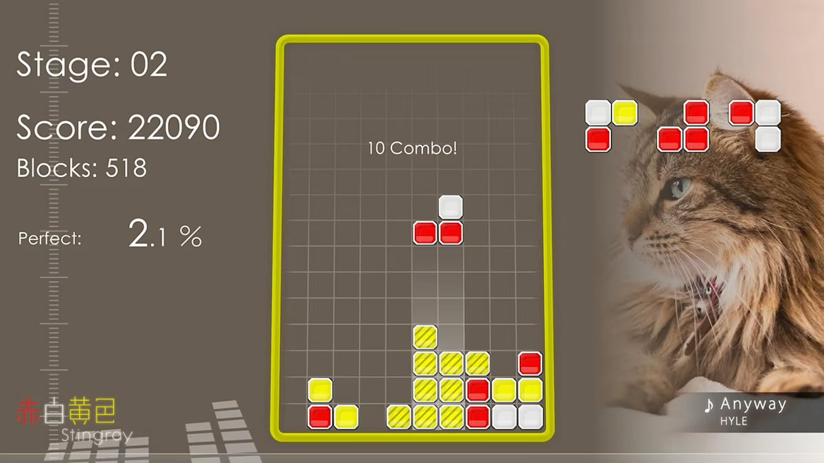 Red White Yellow Stingray