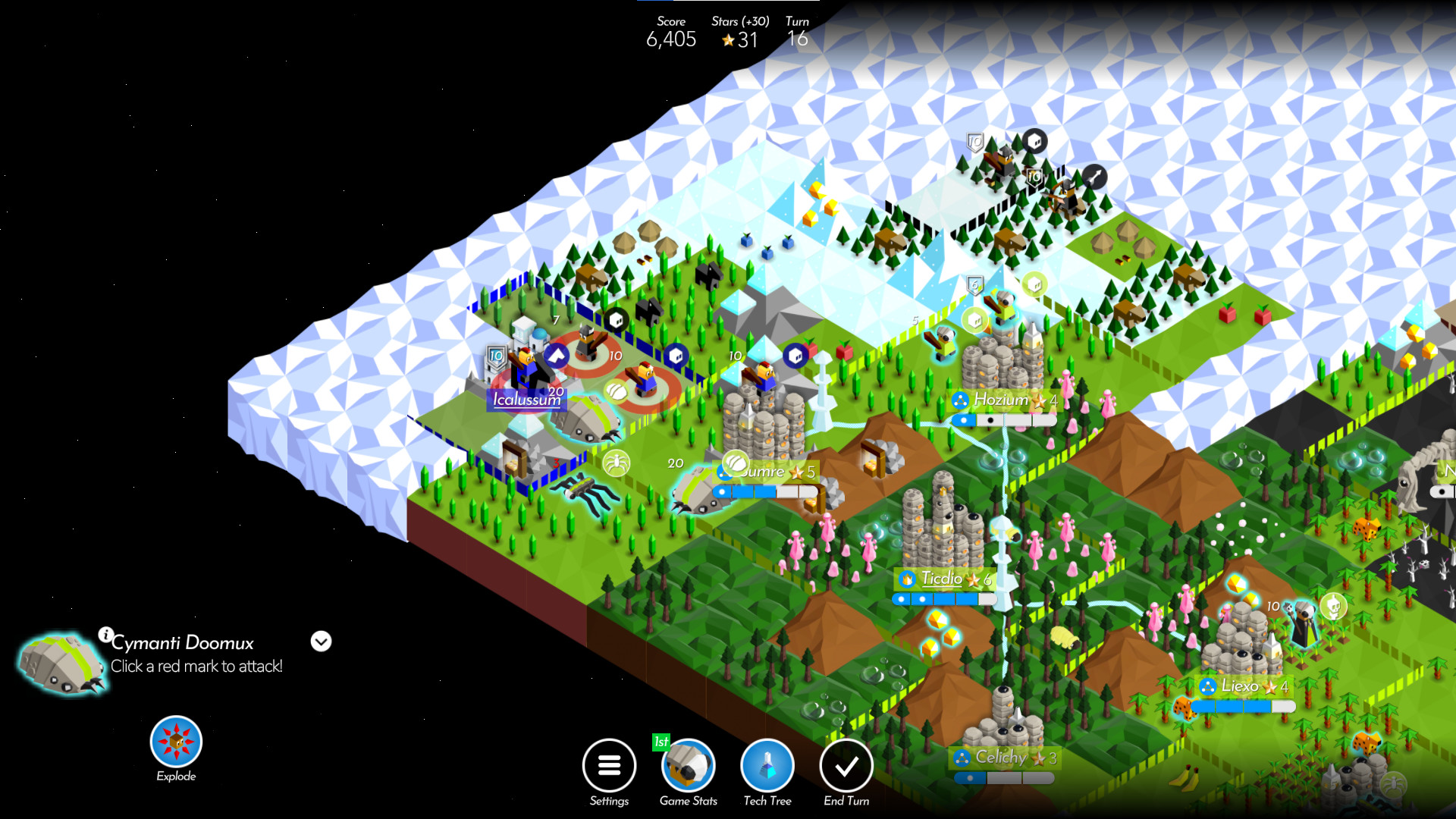 The Battle of Polytopia - Cymanti Tribe