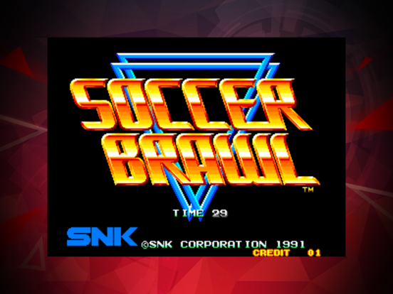 SOCCER BRAWL ACA NEOGEO