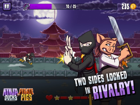 Ninja Ducks vs. Pirate Pigs
