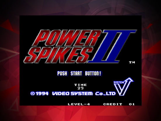 POWER SPIKES II ACA NEOGEO