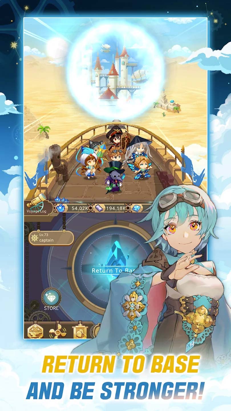 Airship Knights : Idle RPG