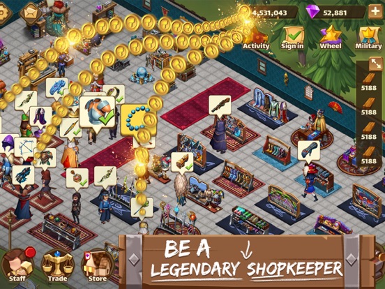 Shop Heroes Legends: Idle RPG for iOS