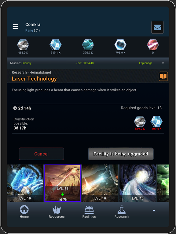 OGame Mobile For IOS