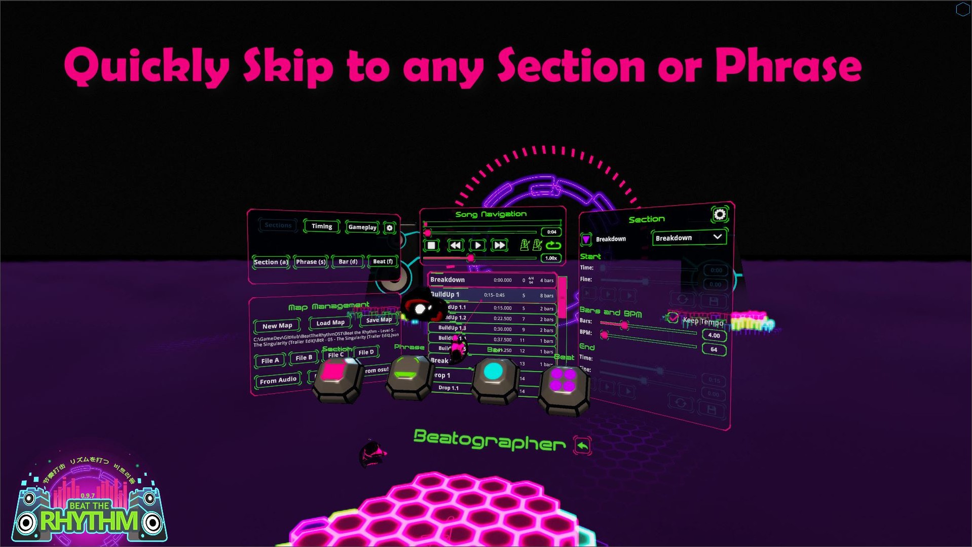 Beatographer: Beatmap all Music