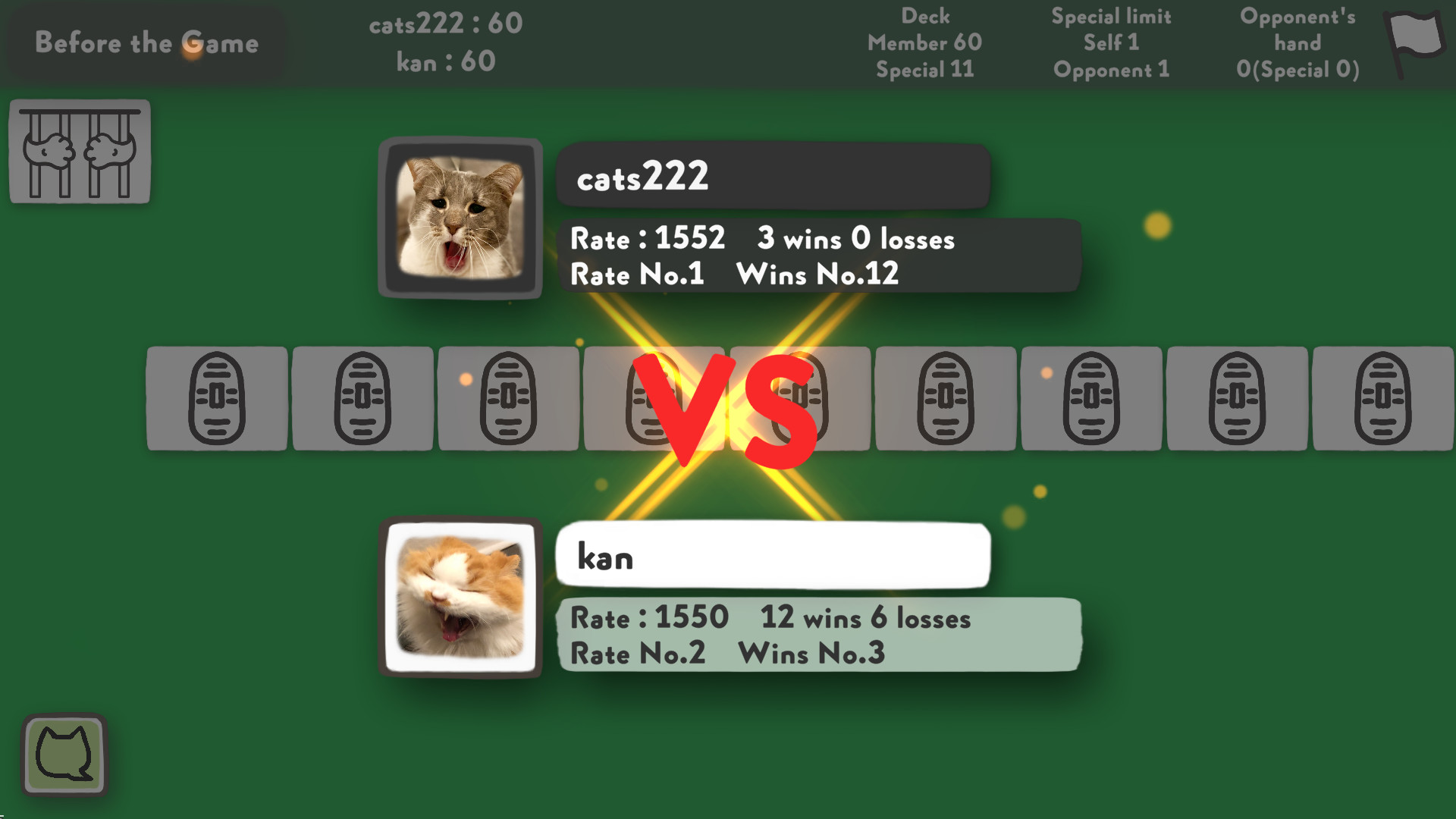 Cats Yakuza - Online card game
